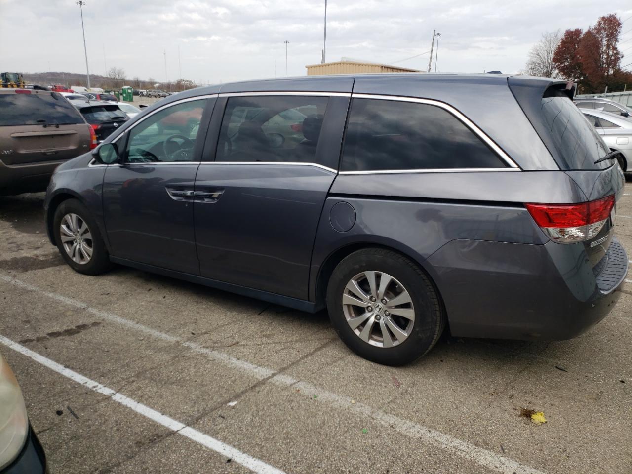 Image 2 of 2014 HONDA ODYSSEY EXL 2014 with VIN 5FNRL5H62EB080592