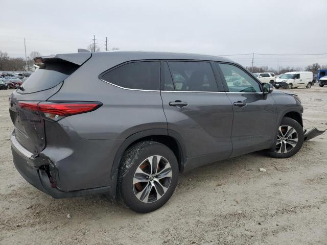 Image 3 of 2022 TOYOTA HIGHLANDER HYBRID XLE 2022 with VIN 5TDGBRCH3NS557777