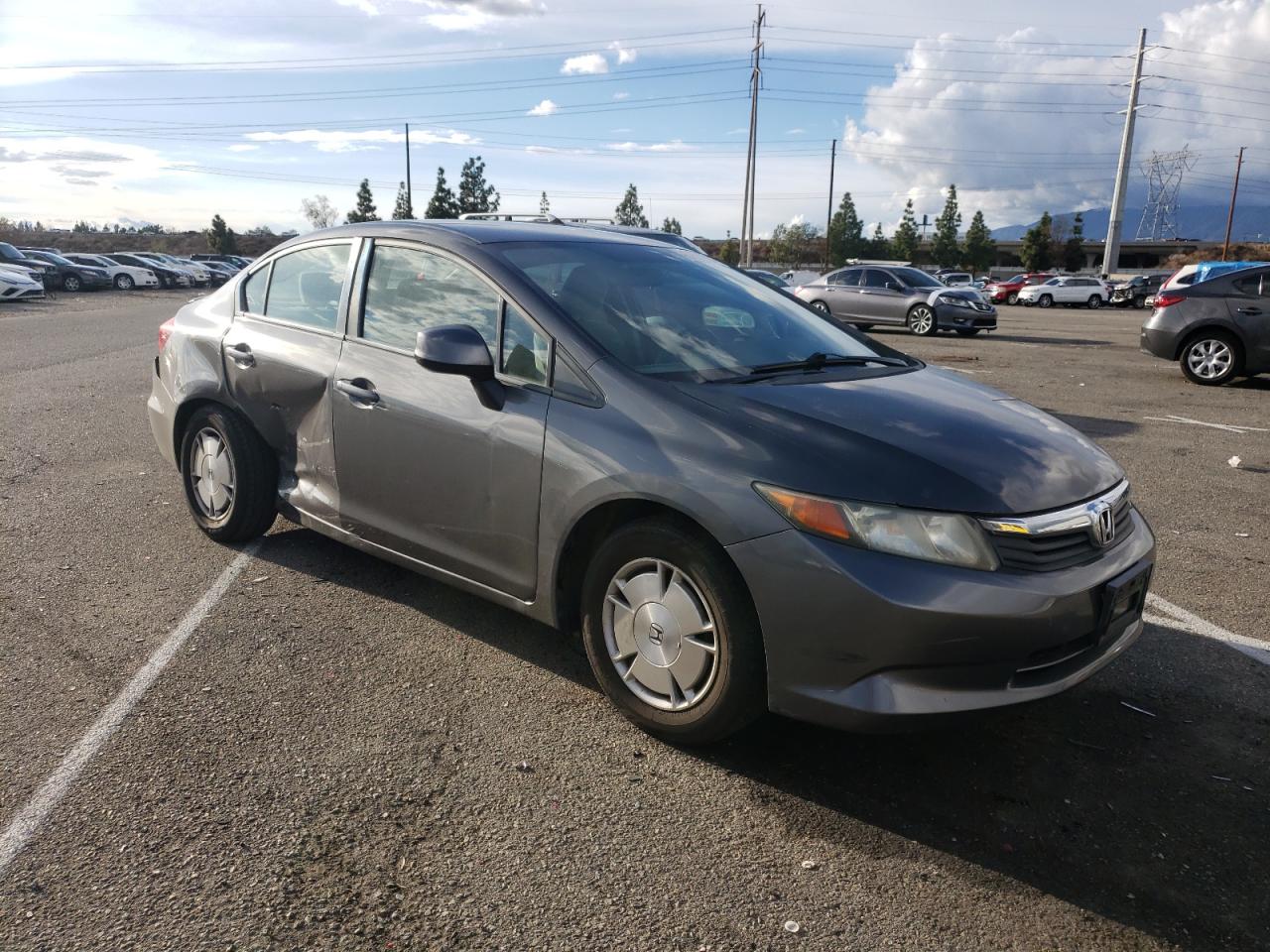 2012 HONDA CIVIC HF 2012 image