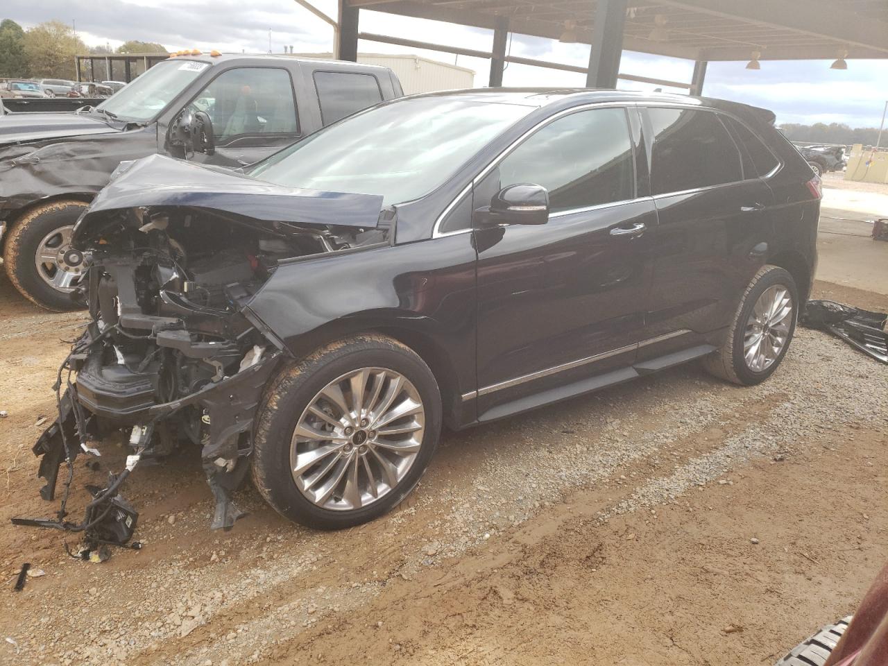 Image 1 of 2020 FORD EDGE TITANIUM 2020 with VIN 2FMPK3K99LBB52704