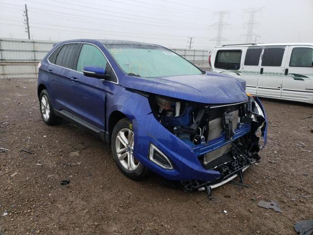 Image 1 of 2015 FORD EDGE SEL 2015 with VIN 2FMTK4J86FBB71339