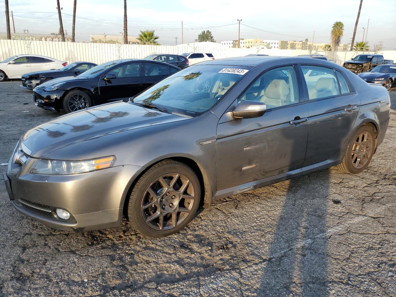 Изображение 1 2008 ACURA TL TYPE S 2008 с VIN 19UUA76558A004501