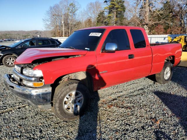 Изображение 1 2000 CHEVROLET SILVERADO K1500 2000 с VIN 1GCEK19T7YE124672