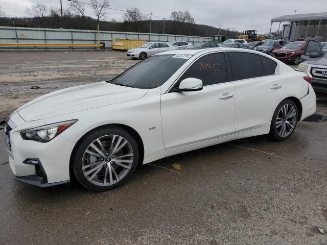 Image 1 of 2018 INFINITI Q50 LUXE 2018 with VIN JN1EV7AP2JM351498