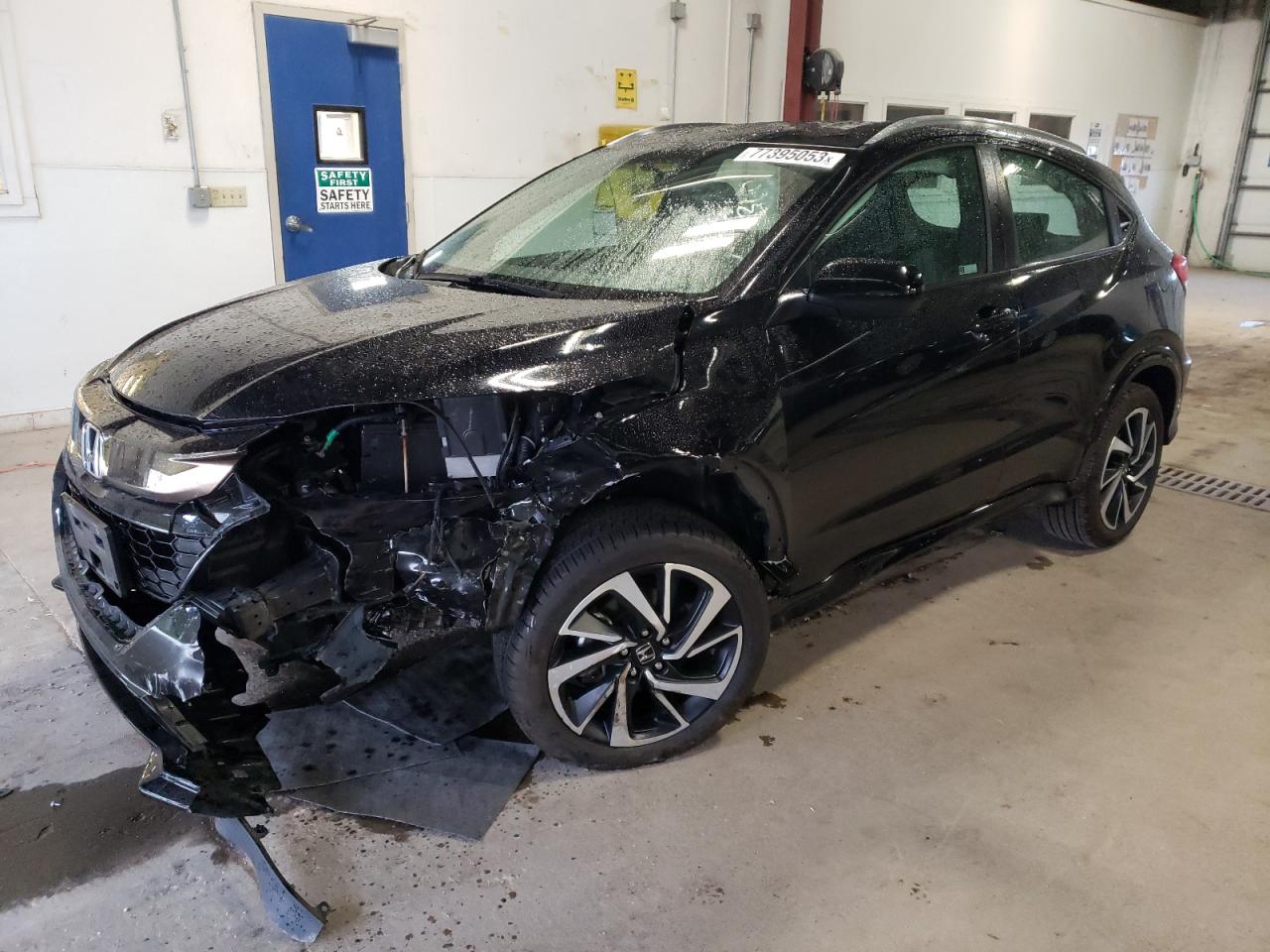 Image 1 of 2019 HONDA HR-V SPORT 2019 with VIN 3CZRU6H13KM739577