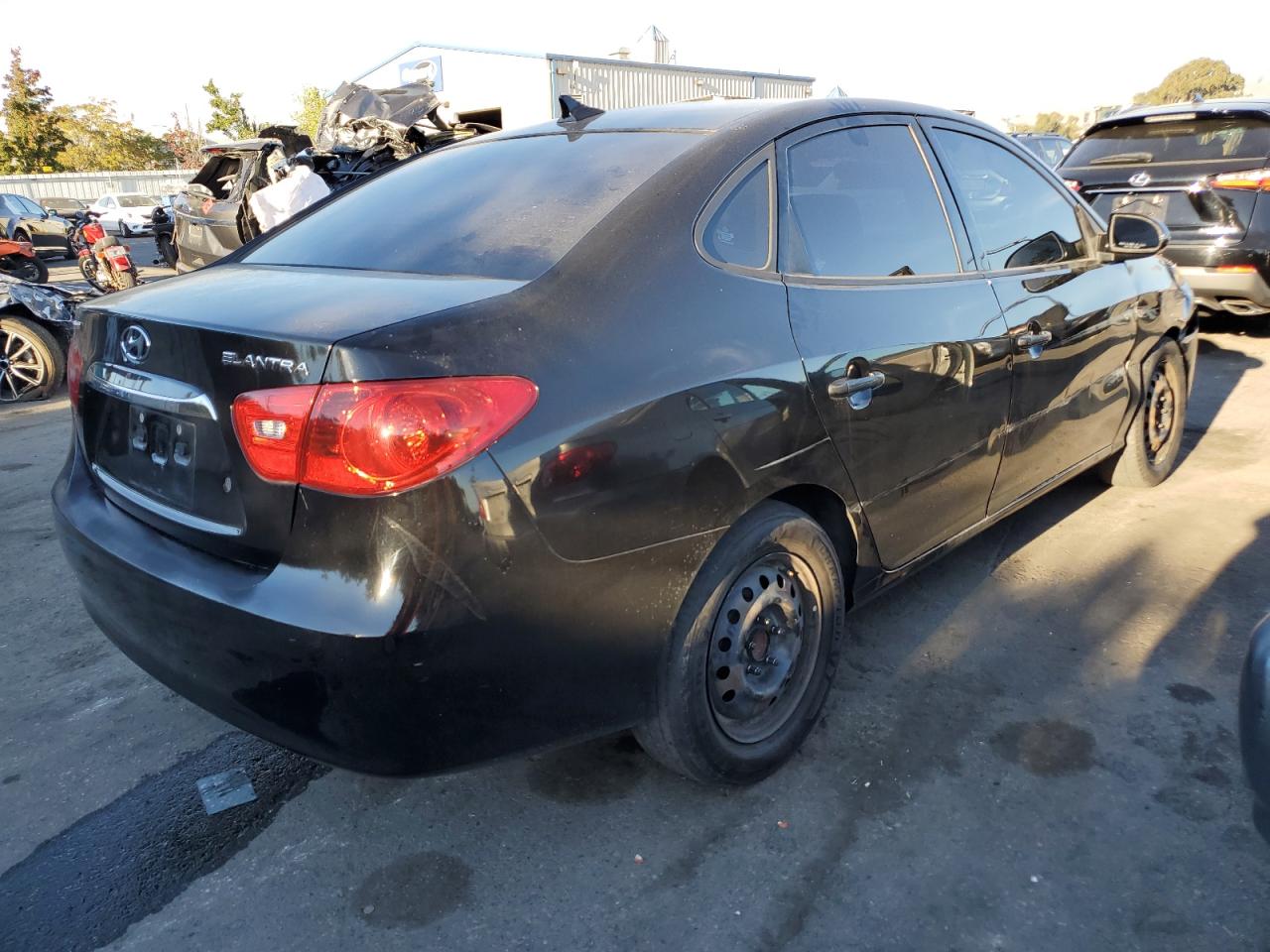 Изображение 3 2010 HYUNDAI ELANTRA BLUE 2010 с VIN KMHDU4AD3AU013409