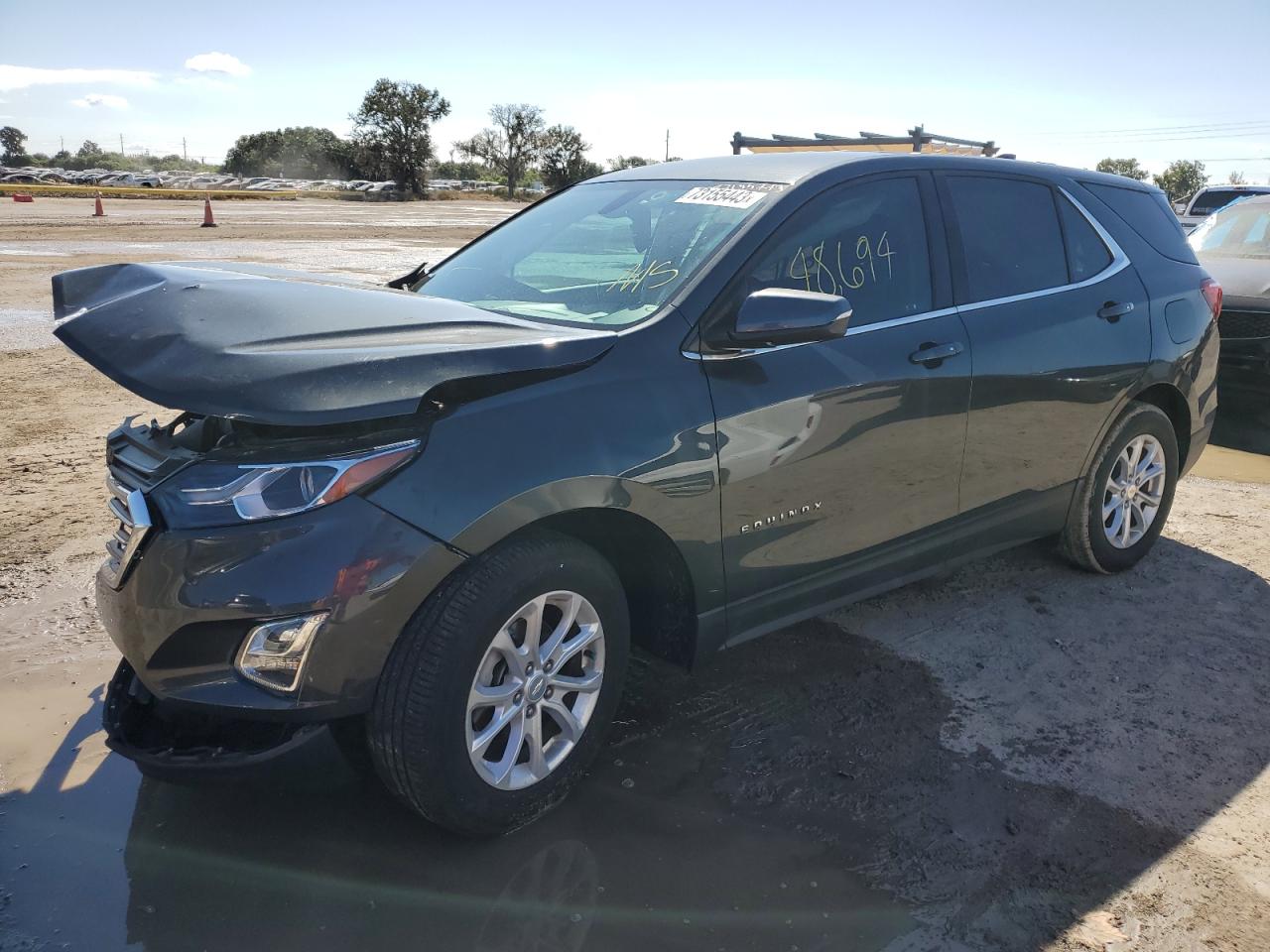 Image 1 of 2019 CHEVROLET EQUINOX LT 2019 with VIN 3GNAXKEV5KS553178