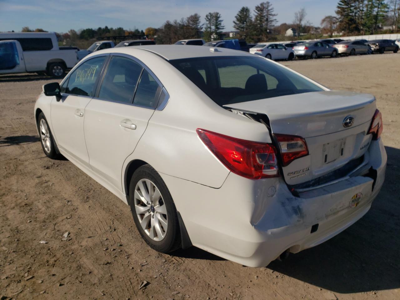 Image 3 of 2015 SUBARU LEGACY 2.5I PREMIUM 2015 with VIN 4S3BNBD64F3059354