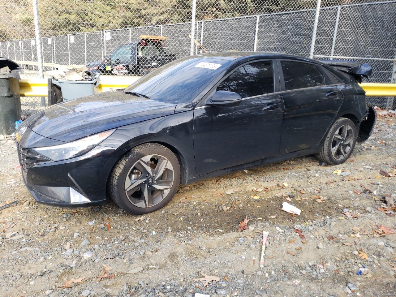 Image 1 of 2021 HYUNDAI ELANTRA LIMITED 2021 with VIN KMHLP4AG4MU072325
