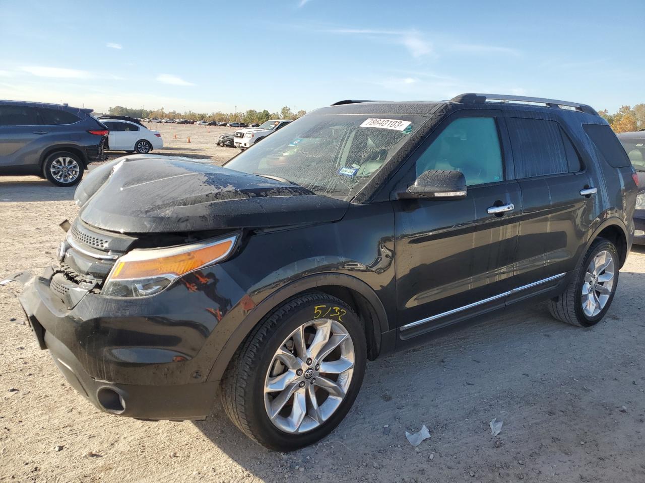Obraz 1 z 2014 FORD EXPLORER LIMITED 2014 z VIN 1FM5K7F88EGC11768
