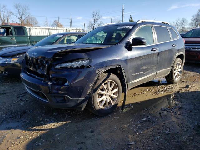 Image 1 of 2014 JEEP CHEROKEE LIMITED 2014 with VIN 1C4PJMDS7EW166809