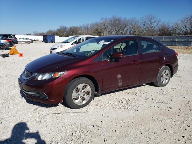 Image 1 of 2014 HONDA CIVIC LX 2014 with VIN 19XFB2F50EE241784