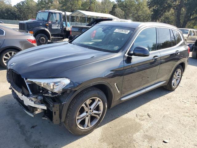 Image 1 of 2021 BMW X3 XDRIVE30I 2021 with VIN 5UXTY5C06M9F48117