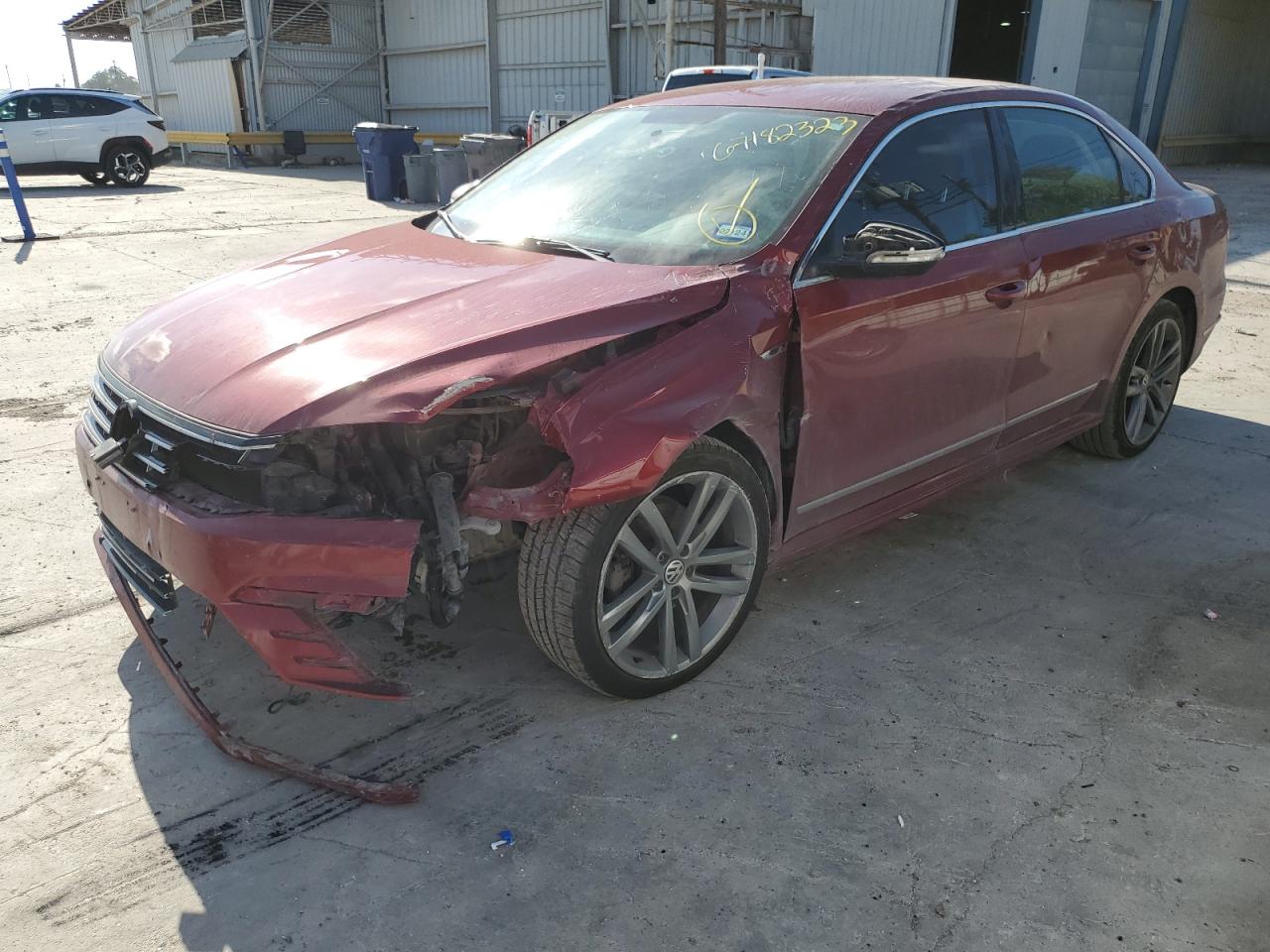 Image 1 of 2017 VOLKSWAGEN PASSAT R-LINE 2017 with VIN 1VWDT7A32HC026519