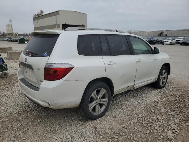 Obraz 3 z 2008 TOYOTA HIGHLANDER SPORT 2008 z VIN JTEES43A282042516