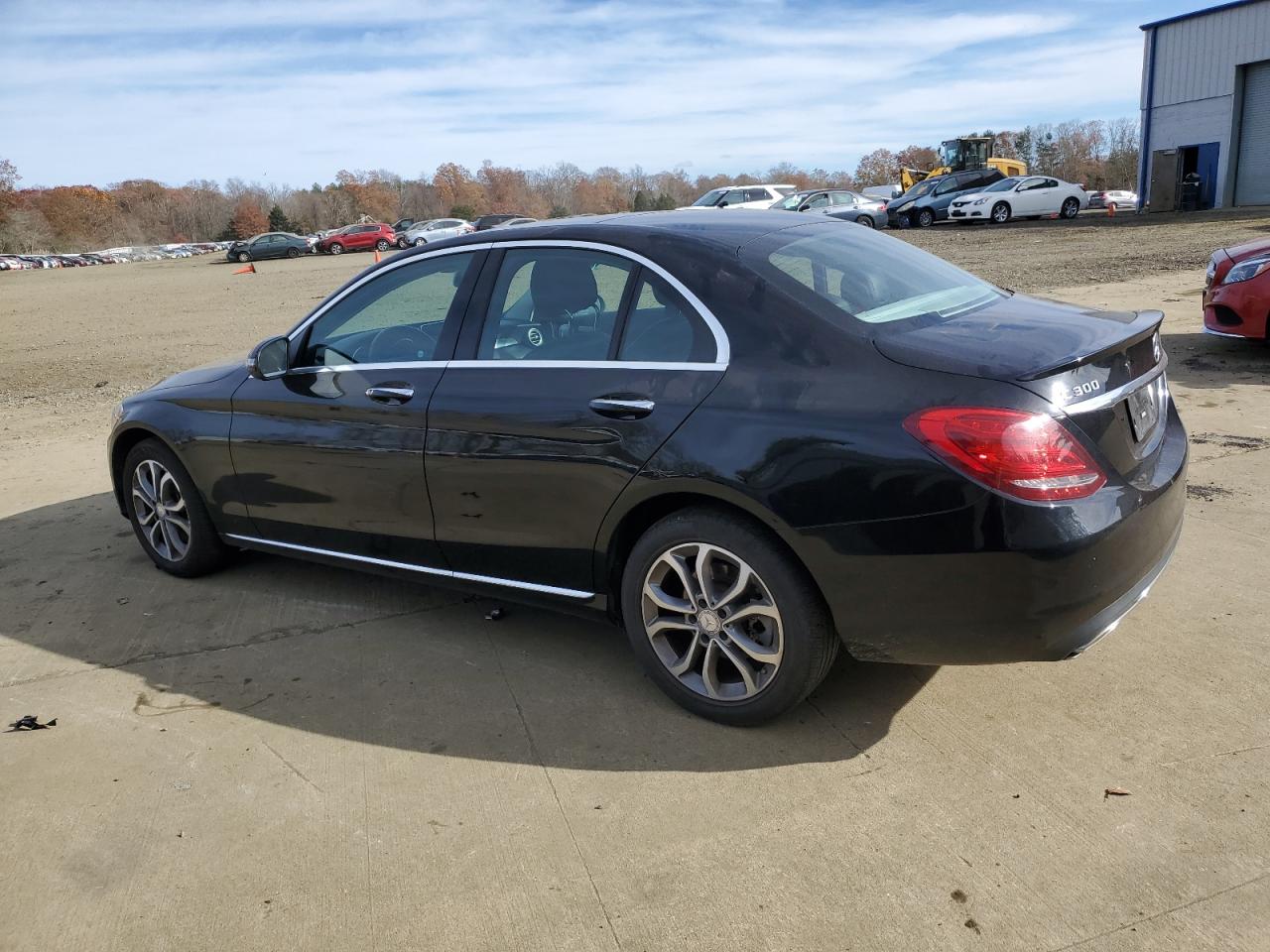 Image 2 of 2017 MERCEDES-BENZ C 300 4MATIC 2017 with VIN 55SWF4KB8HU208282