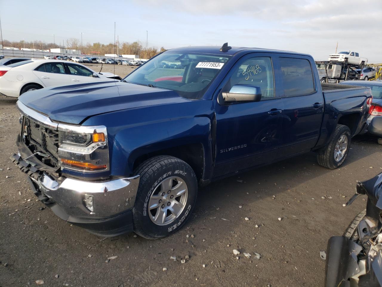 Image 1 of 2017 CHEVROLET SILVERADO K1500 LT 2017 with VIN 3GCUKREC9HG130269