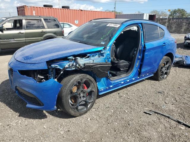 Image 1 of 2022 ALFA ROMEO STELVIO TI 2022 with VIN ZASPAKBN8N7D38770