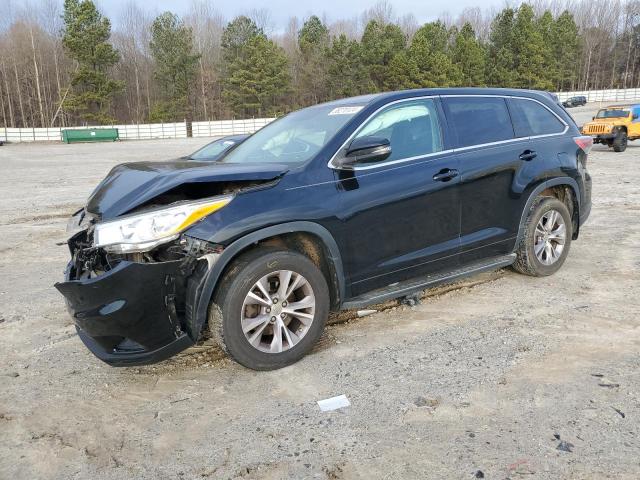 Image 1 of 2014 TOYOTA HIGHLANDER LE 2014 with VIN 5TDZKRFHXES007092