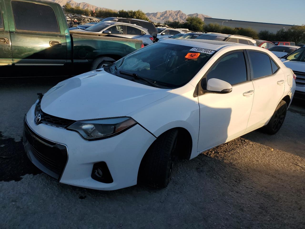 Изображение 1 2016 TOYOTA COROLLA L 2016 с VIN 2T1BURHE2GC562967