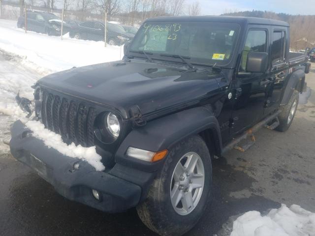 Изображение 1 2020 JEEP GLADIATOR SPORT 2020 с VIN 1C6HJTAGXLL107886