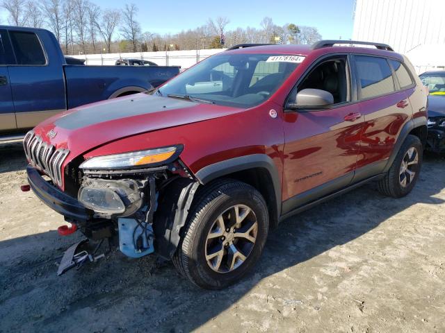Image 1 of 2015 JEEP CHEROKEE TRAILHAWK 2015 with VIN 1C4PJMBS4FW786084