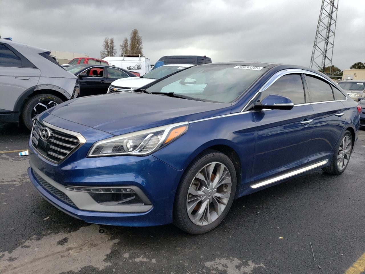 Image 1 of 2015 HYUNDAI SONATA SPORT 2015 with VIN 5NPE34AB7FH133645