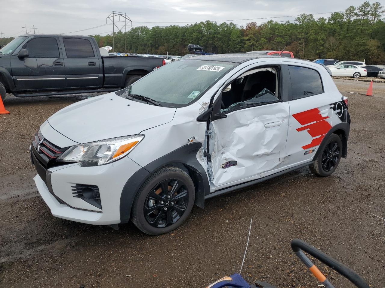 Изображение 1 2023 MITSUBISHI MIRAGE SE 2023 с VIN ML32AWHJ2PH004913