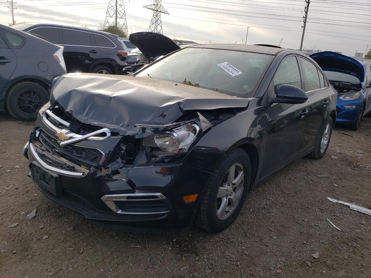 Image 1 of 2015 CHEVROLET CRUZE LT 2015 with VIN 1G1PC5SB8F7265484