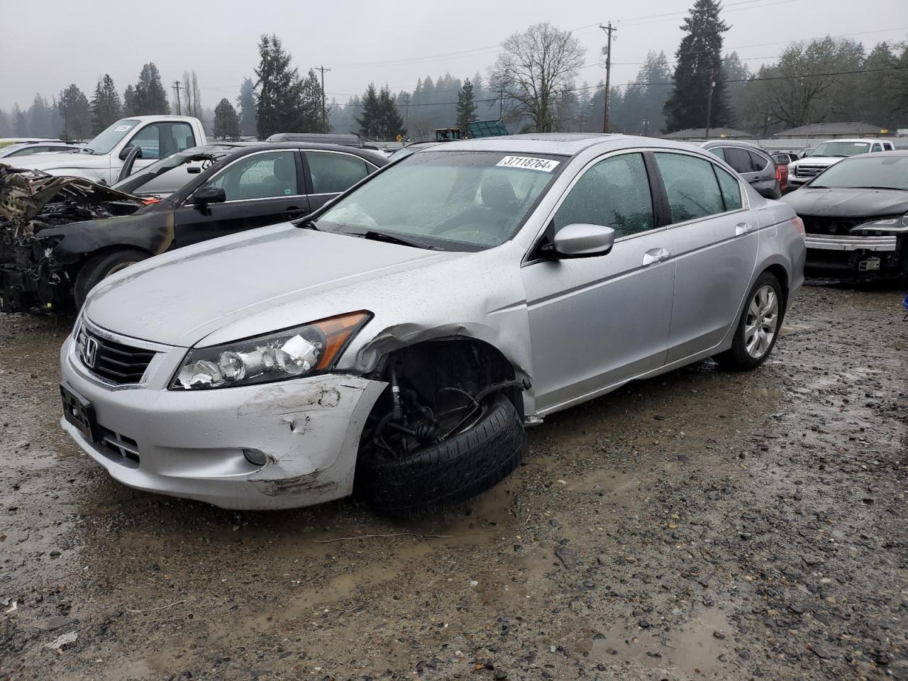 Image 1 of 2010 HONDA ACCORD EXL 2010 with VIN 1HGCP3F85AA000175