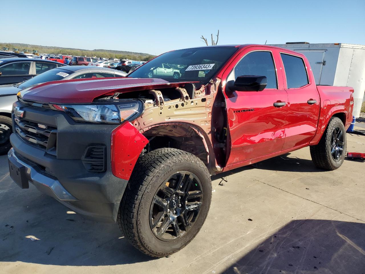 Image 1 of 2023 CHEVROLET COLORADO TRAIL BOSS 2023 with VIN 1GCPTEEK5P1213074