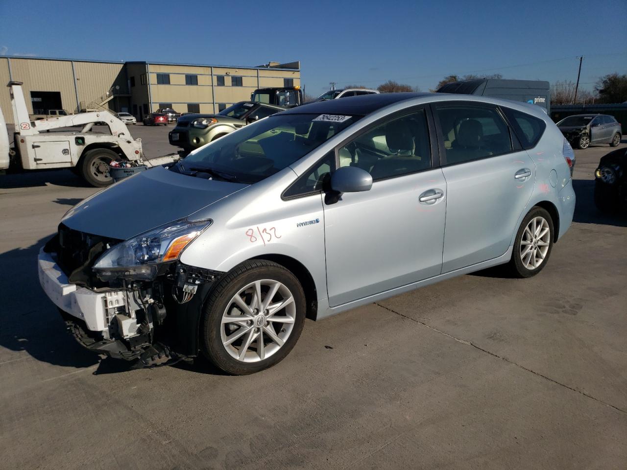 Изображение 1 2012 TOYOTA PRIUS V  2012 с VIN JTDZN3EU9C3171788