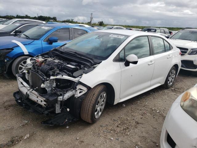 Image 1 of 2020 TOYOTA COROLLA LE 2020 with VIN 5YFEPRAE3LP052037