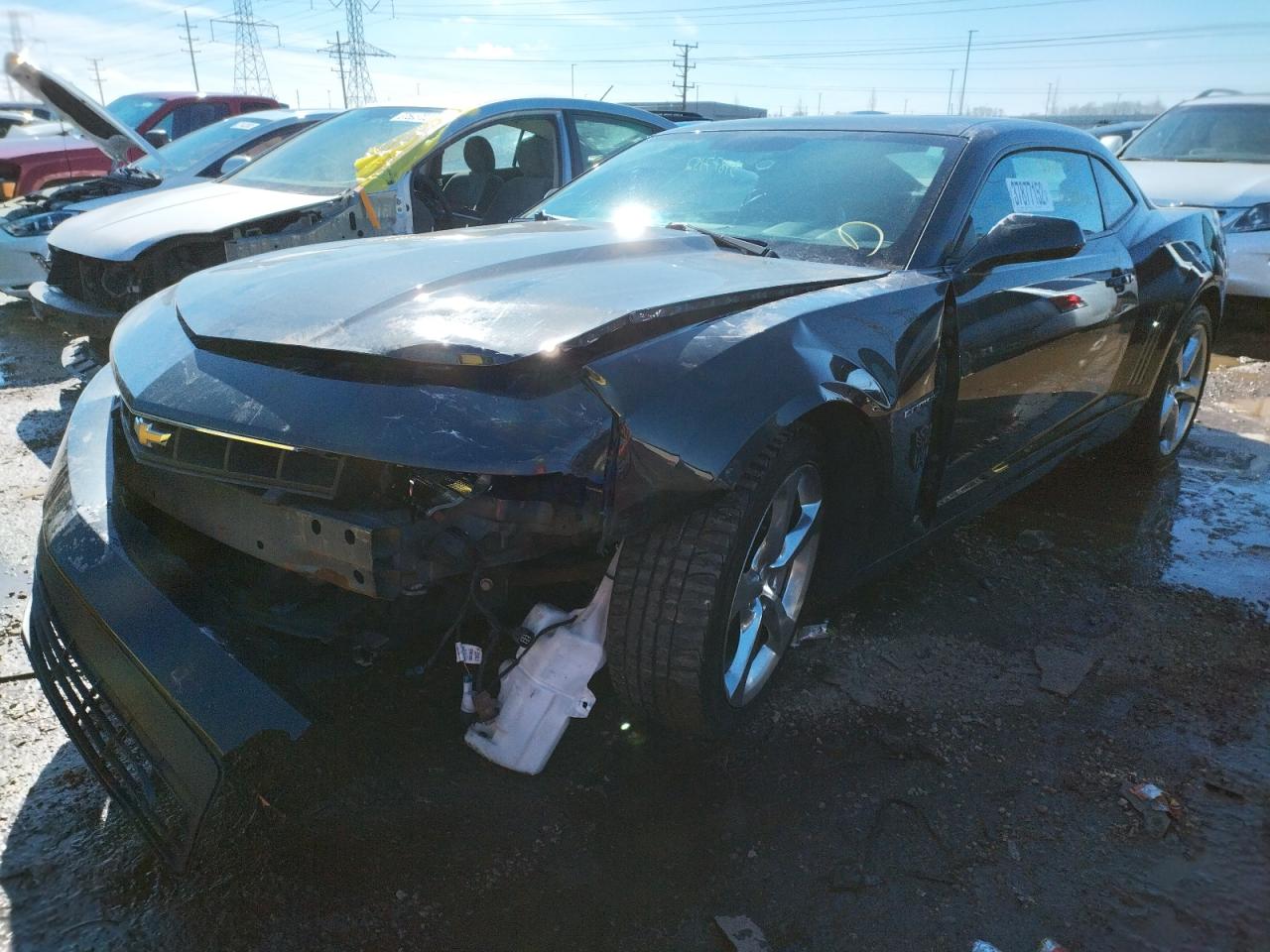 Obraz 2 z 2015 CHEVROLET CAMARO LT 2015 z VIN 2G1FF1E3XF9110403