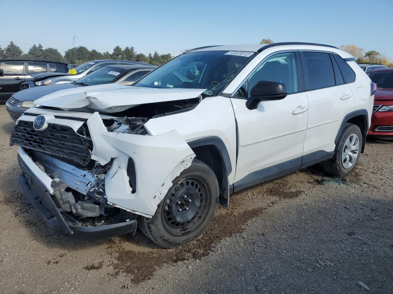 Image 1 of 2020 TOYOTA RAV4 LE 2020 with VIN 2T3F1RFV2LC123816