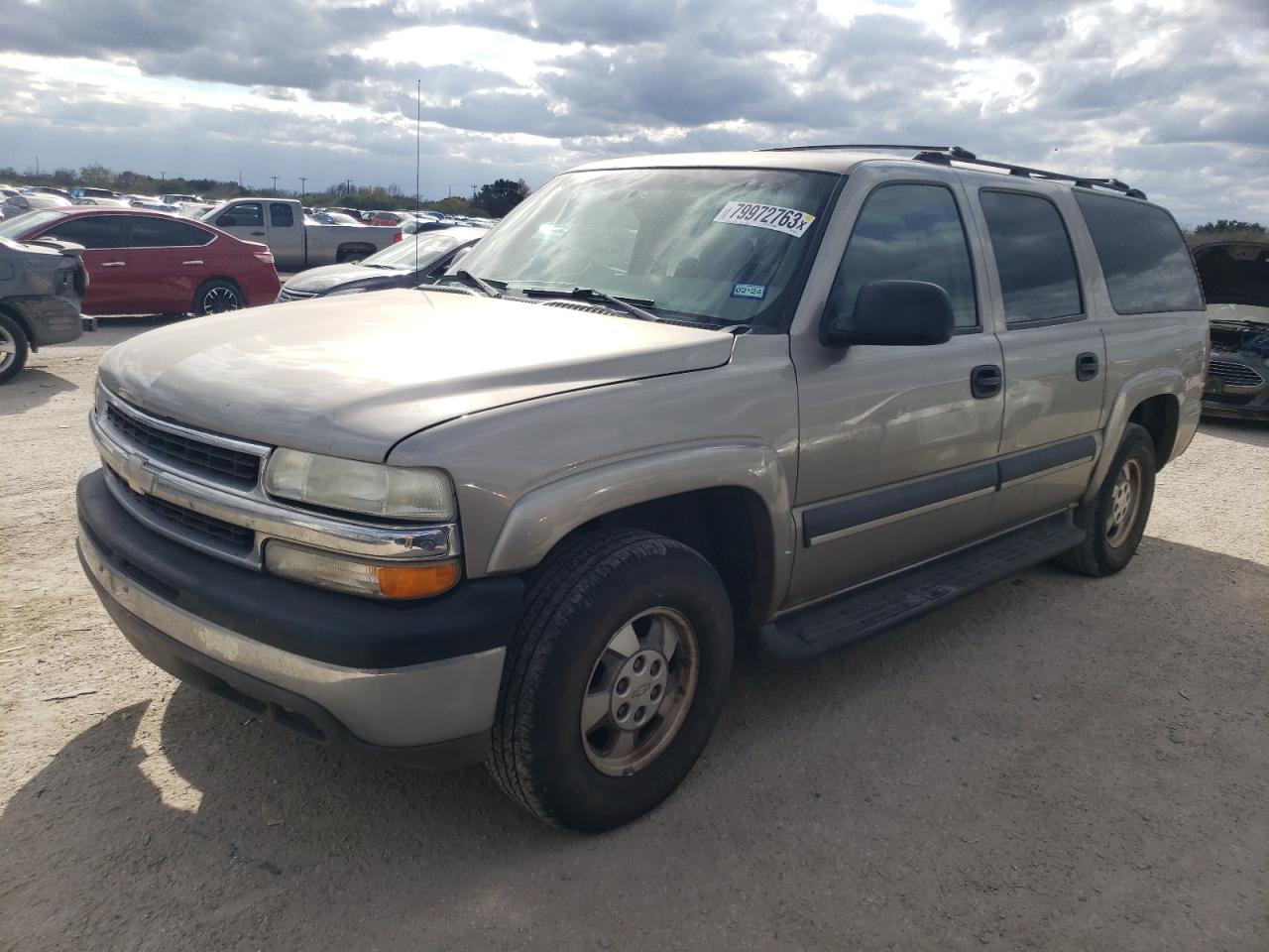 Image 1 of 2003 CHEVROLET SUBURBAN C1500 2003 with VIN 3GNEC16Z53G285505