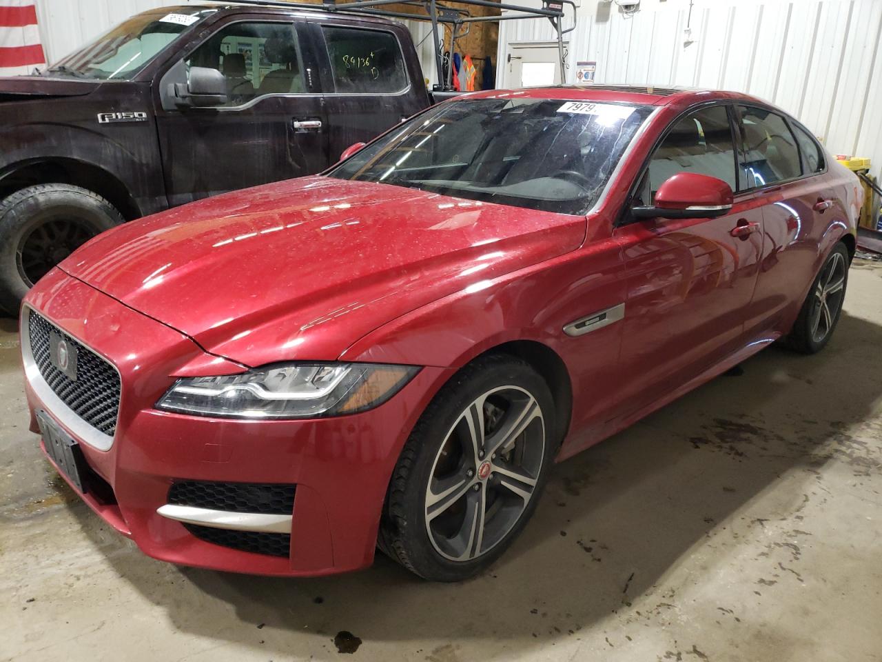 Image 1 of 2018 JAGUAR XF R - SPORT 2018 with VIN SAJBL4FX9JCY56765