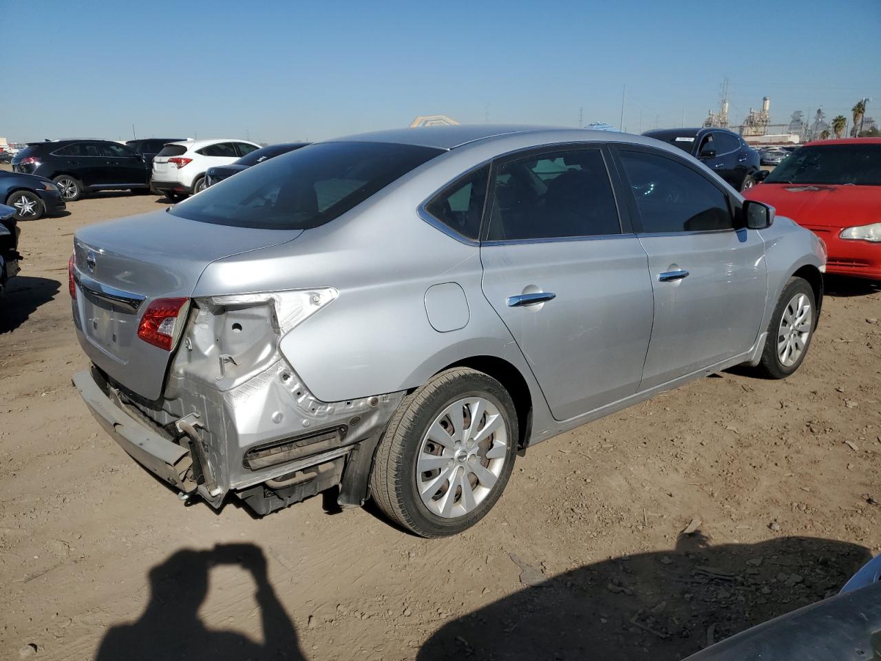 Image 3 of 2015 NISSAN SENTRA S 2015 with VIN 3N1AB7AP5FY360515