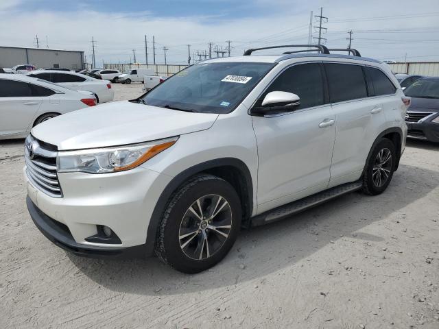 Obraz 1 z 2016 TOYOTA HIGHLANDER XLE 2016 z VIN 5TDKKRFH1GS171934