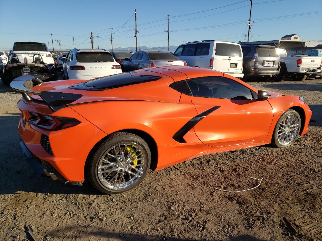 Image 3 of 2020 CHEVROLET CORVETTE STINGRAY 1LT 2020 with VIN 1G1Y62D40L5112467