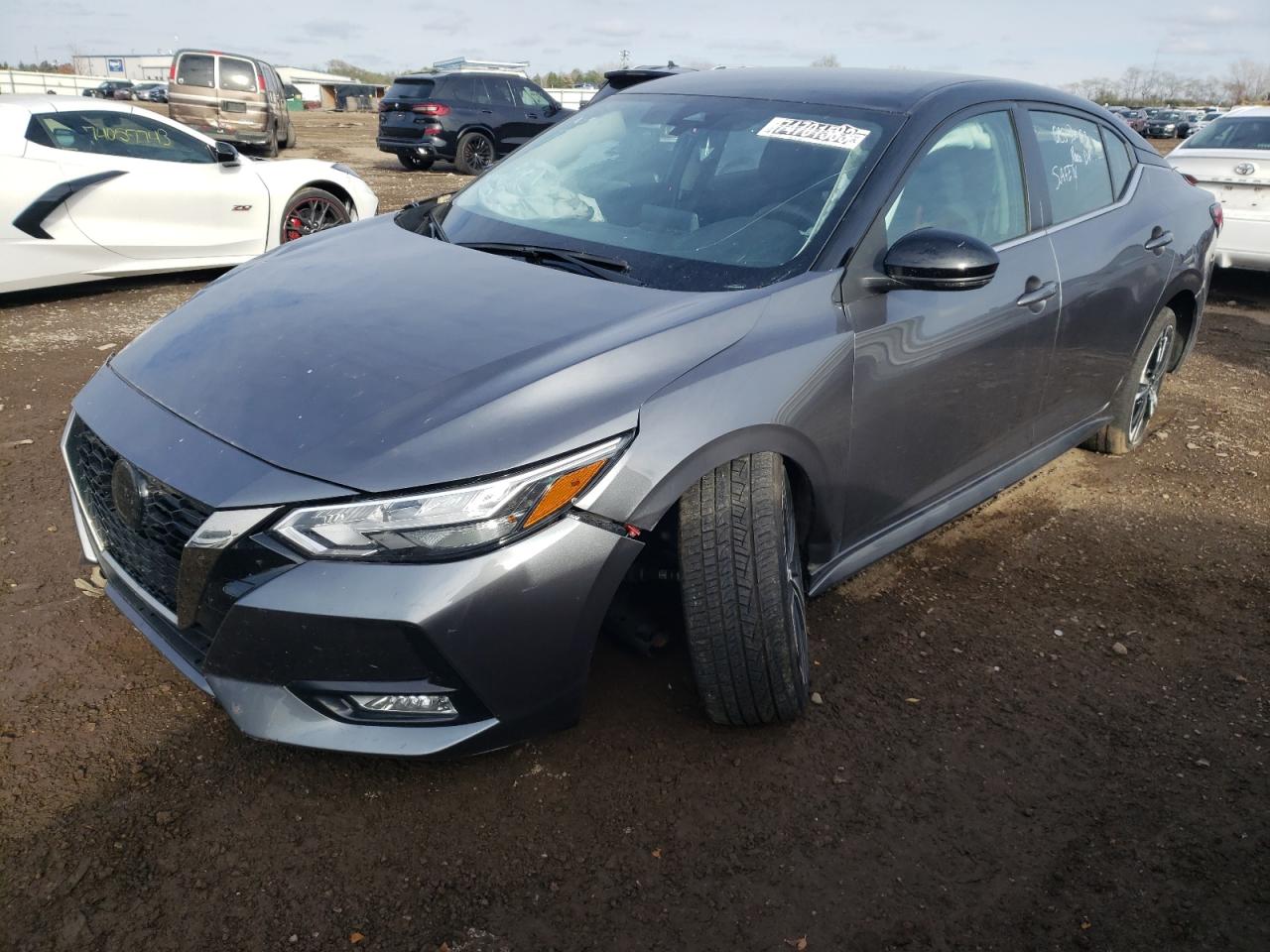 Изображение 1 2021 NISSAN SENTRA SR 2021 с VIN 3N1AB8DV6MY207459