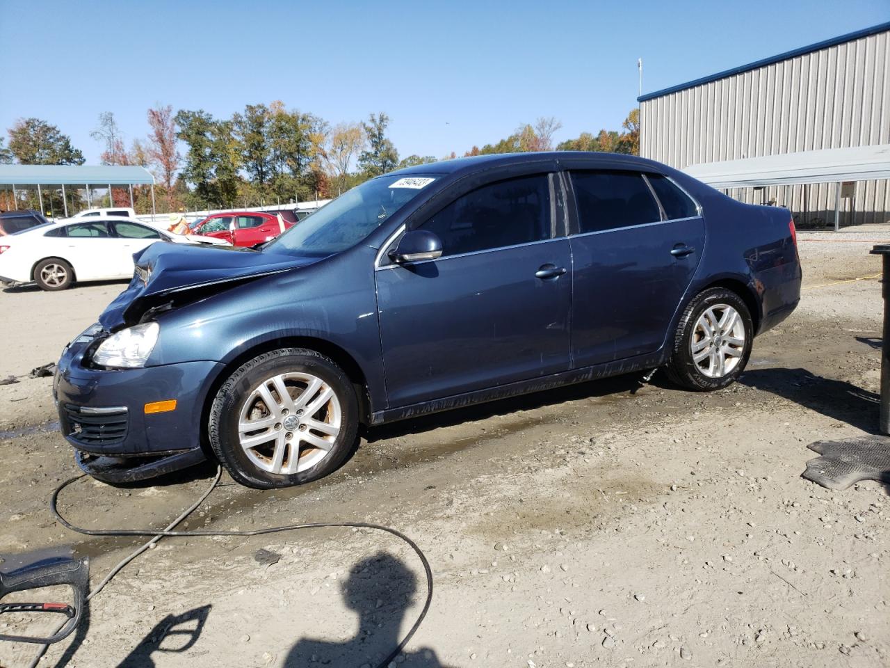 Image 1 of 2007 VOLKSWAGEN JETTA 2.5 OPTION PACKAGE 1 2007 with VIN 3VWSF71K77M010626