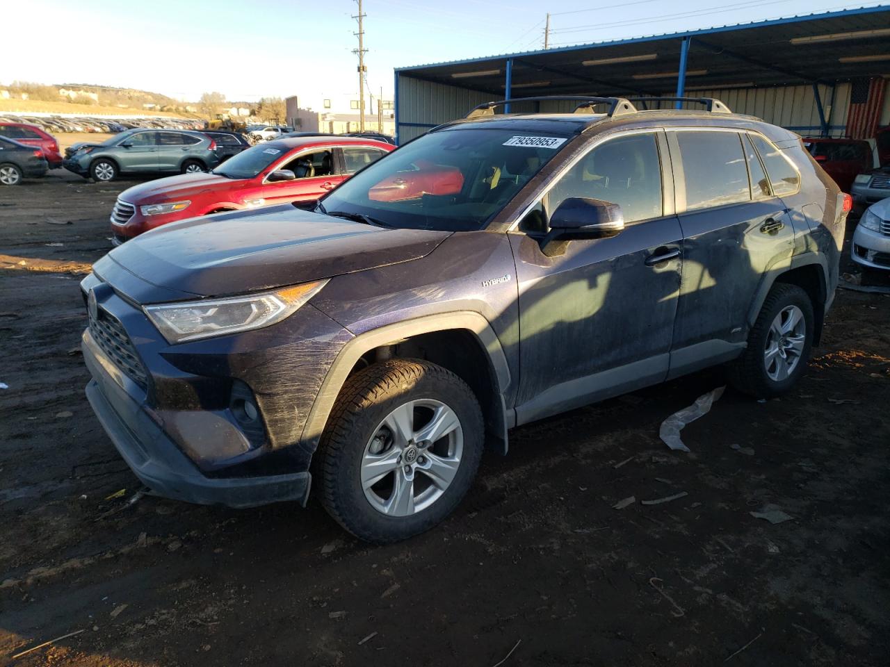 Image 1 of 2020 TOYOTA RAV4 XLE 2020 with VIN JTMRWRFV2LD071615