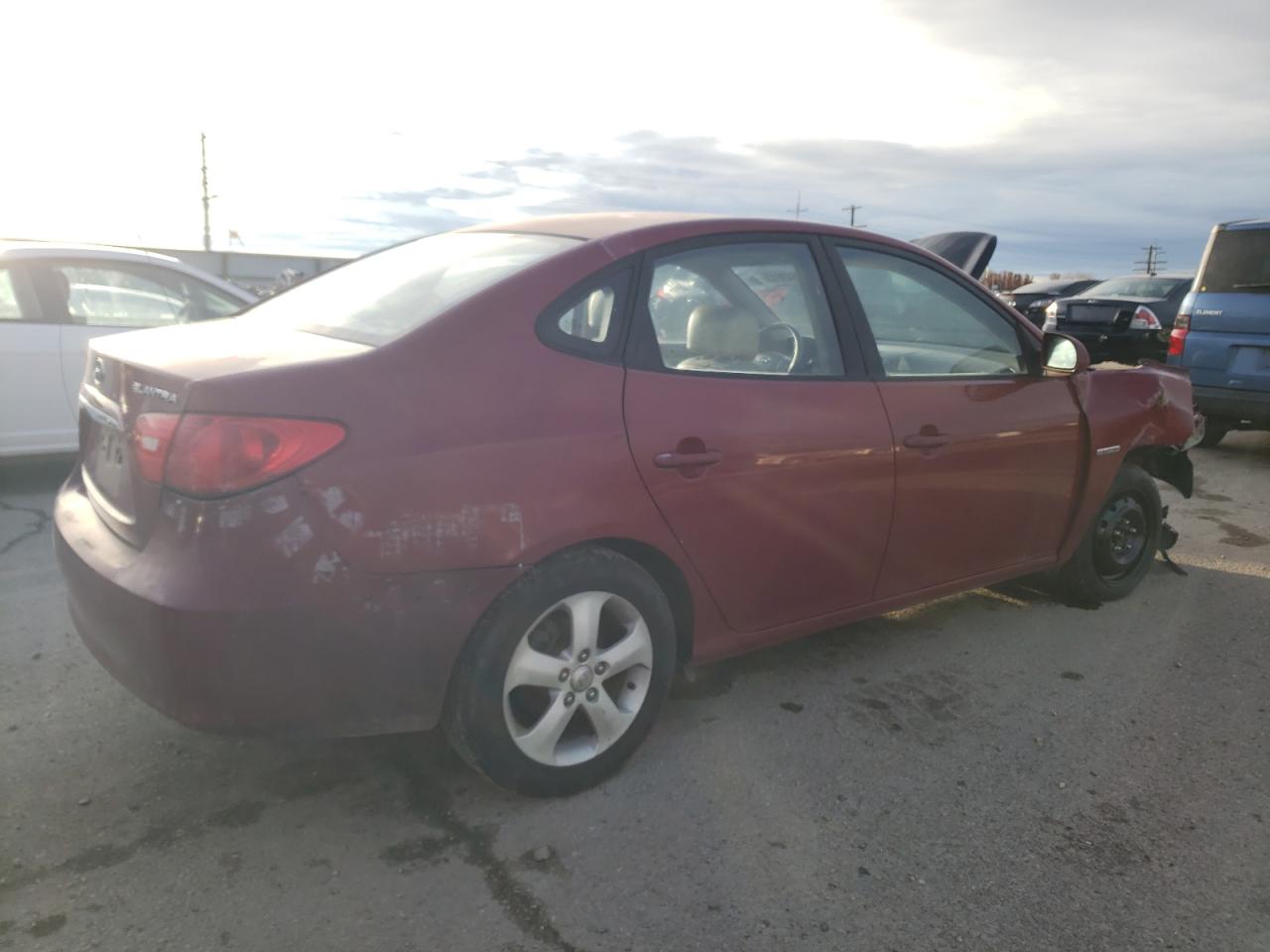 Image 3 of 2007 HYUNDAI ELANTRA GLS 2007 with VIN KMHDU46D97U124905