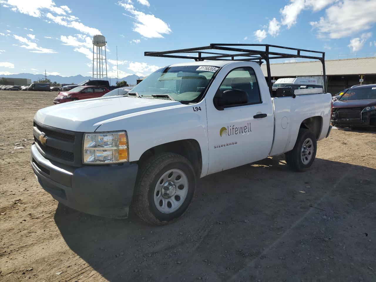 Image 1 of 2012 CHEVROLET SILVERADO C1500 2012 with VIN 1GCNCPEX7CZ258804