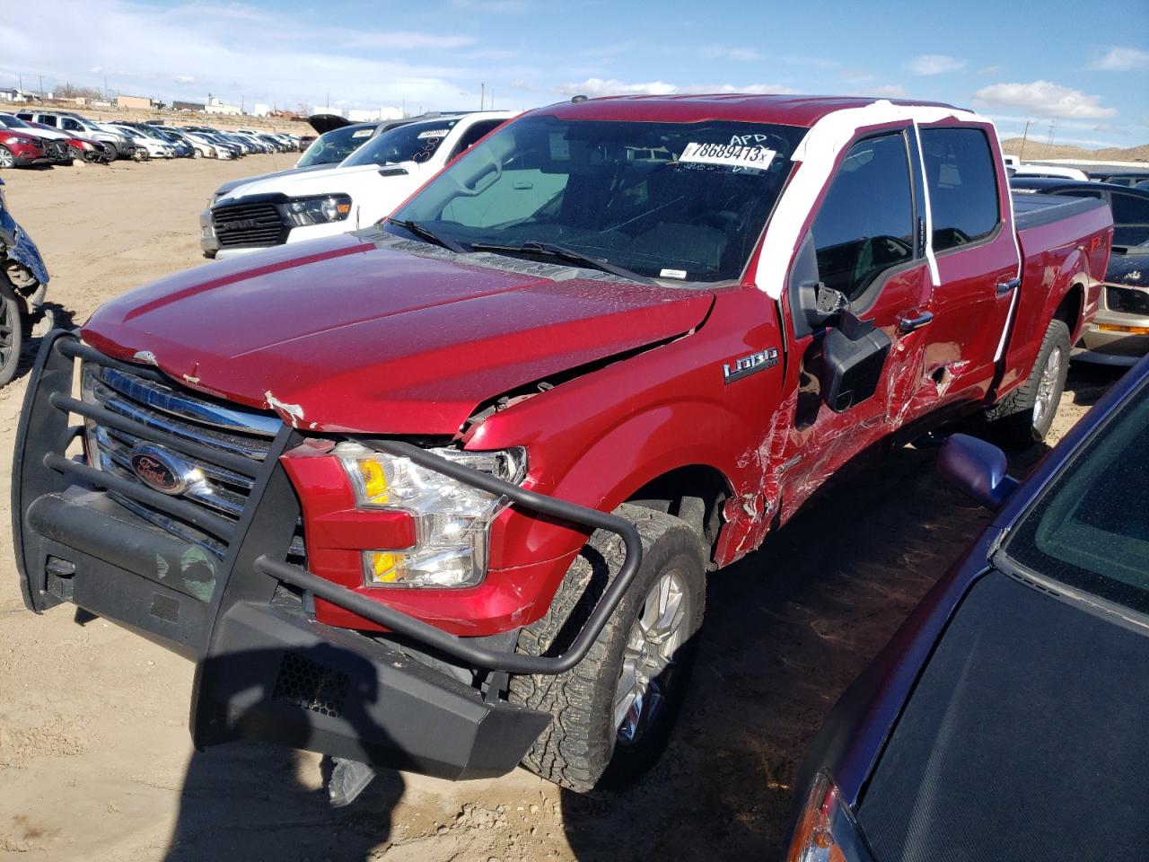 Image 1 of 2017 FORD F150 SUPERCREW 2017 with VIN 1FTFW1EG7HKD32196
