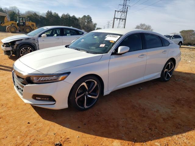 Image 1 of 2018 HONDA ACCORD SPORT 2018 with VIN 1HGCV1F38JA235636
