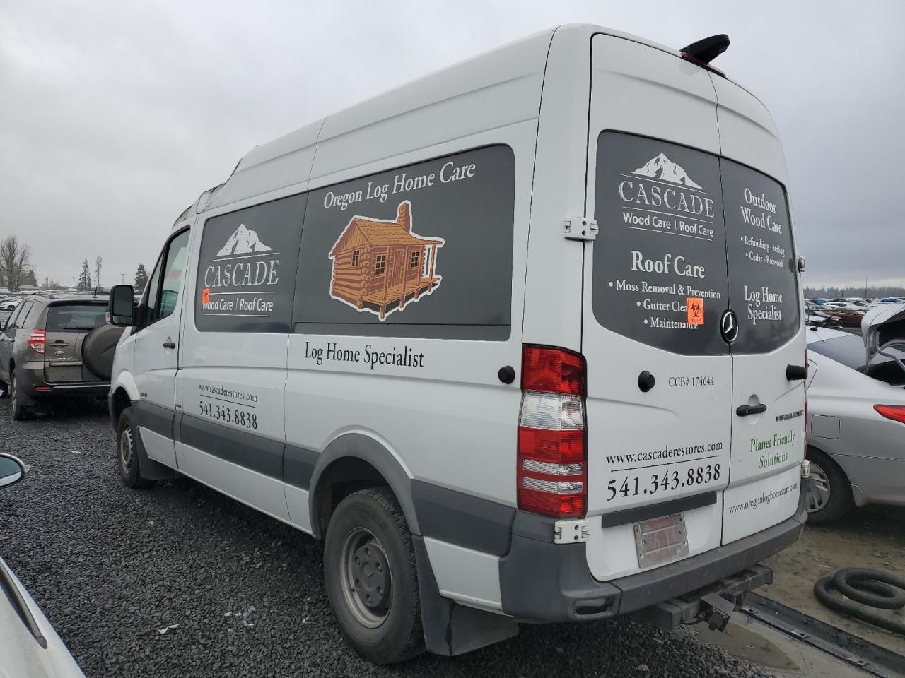 Image 2 of 2015 MERCEDES-BENZ SPRINTER 3500 2015 with VIN WD3PF3CC2FP163859