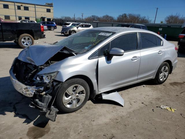 Image 1 of 2015 HONDA CIVIC LX 2015 with VIN 2HGFB2F54FH554098