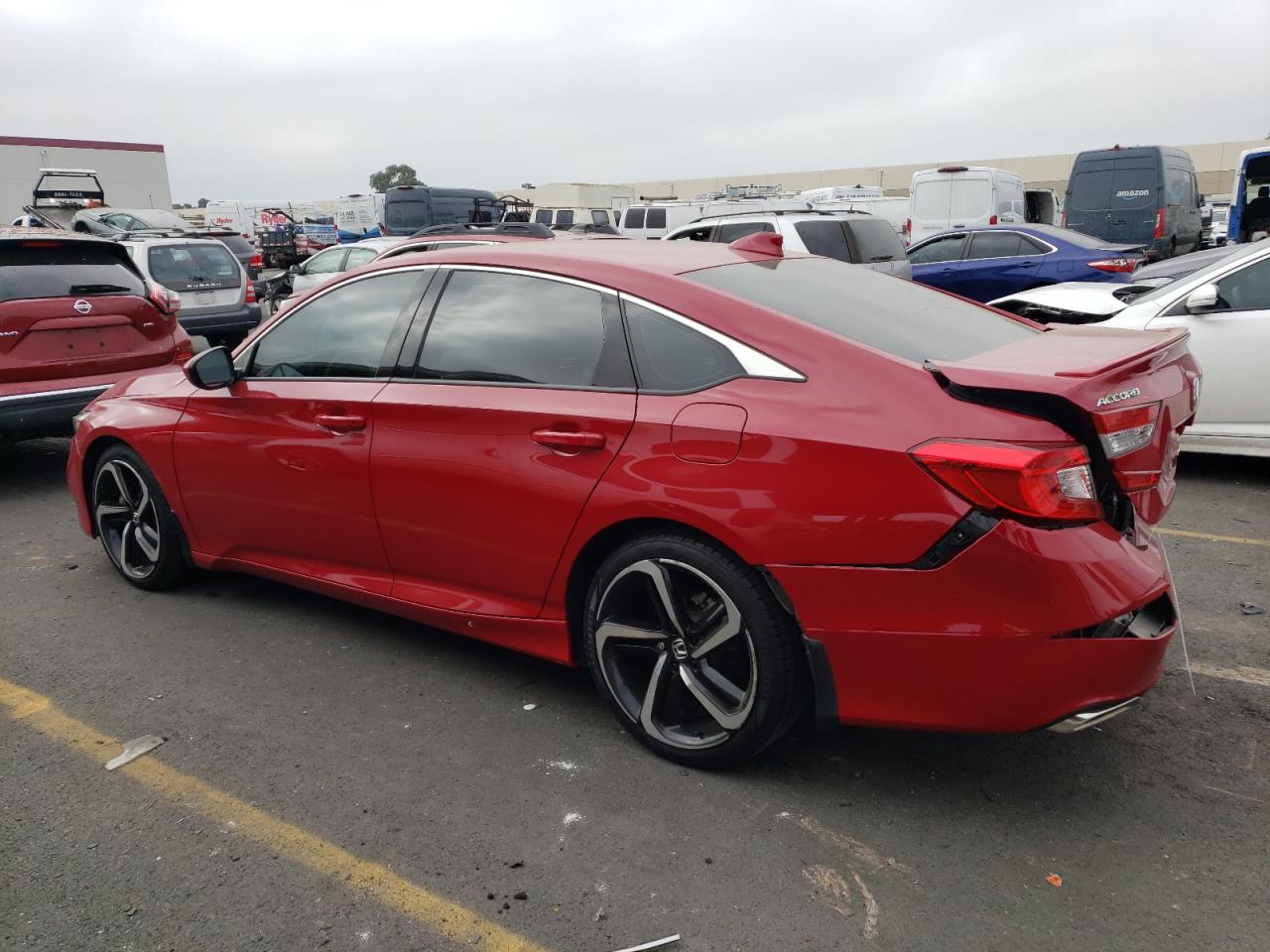 Image 2 of 2019 HONDA ACCORD SPORT 2019 with VIN 1HGCV1F36KA063186